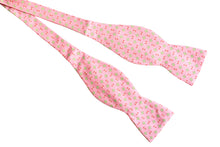 Pink Silk Bow Tie