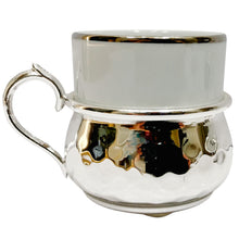 1960 Italian Fantin Silver-Plated Demitasse Espresso Cups Set of 4