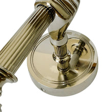 Jacques Adnet Style Polished Nickel Hand Sconce, Wall Lamp
