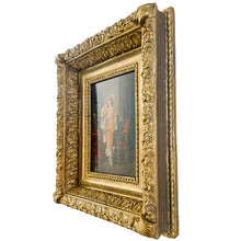 Mid-19th Century Italian Cavalier Portrait Oil Paintings in Ornate Giltwood Frames
