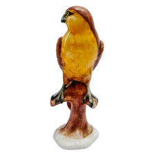 Vintage Italian Ceramic Birds of Prey Sculptures – Pair of Falcons / Hawks
