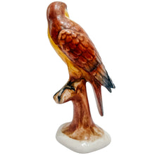 Vintage Italian Ceramic Birds of Prey Sculptures – Pair of Falcons / Hawks