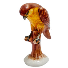 Vintage Italian Ceramic Birds of Prey Sculptures – Pair of Falcons / Hawks