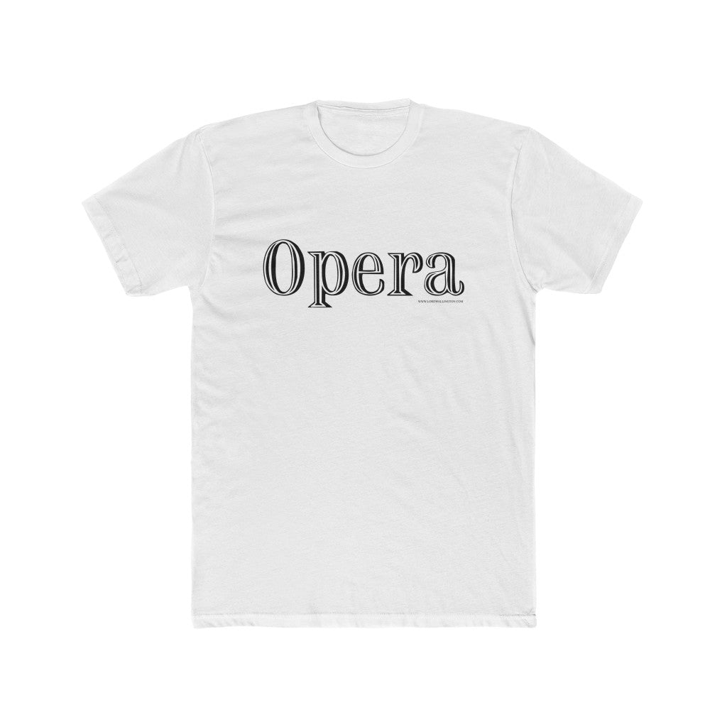 Opera Cotton Crew Tee
