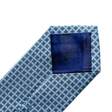 Morocco Blue Geometric Tie