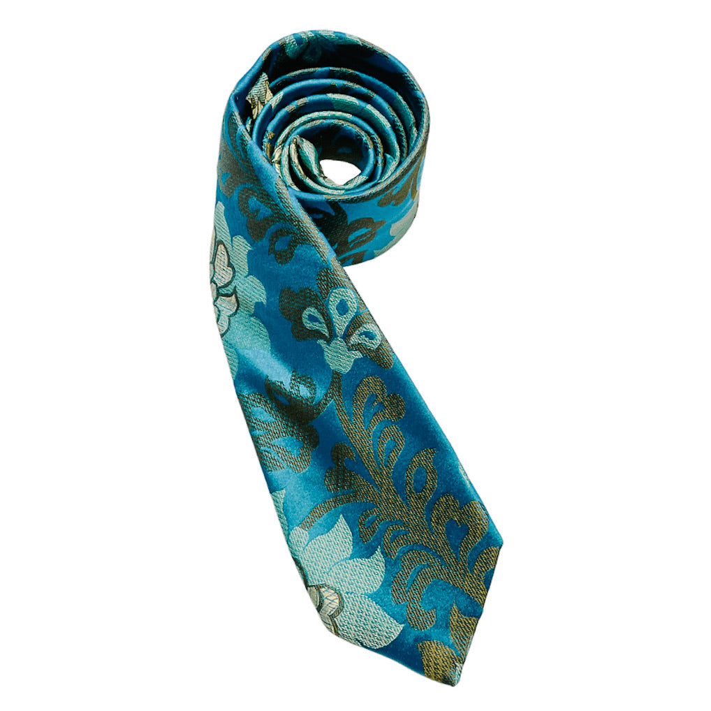 Jacquard Floral Tie