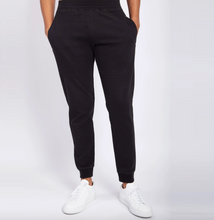 Black Quilted Joggers for men