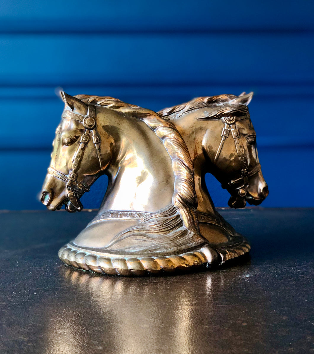 Brass Horse Head Bookend – Jefferson Brass Company