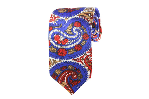 Multi-Colored Paisley Tie