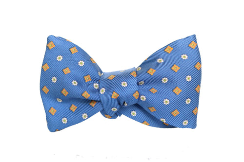 Royal Blue Silk Bow Tie