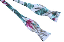 Tropical Floral Bow Tie